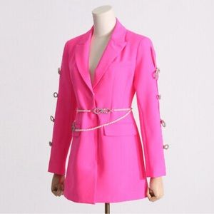 MACH & MACH Pink Mini Dress